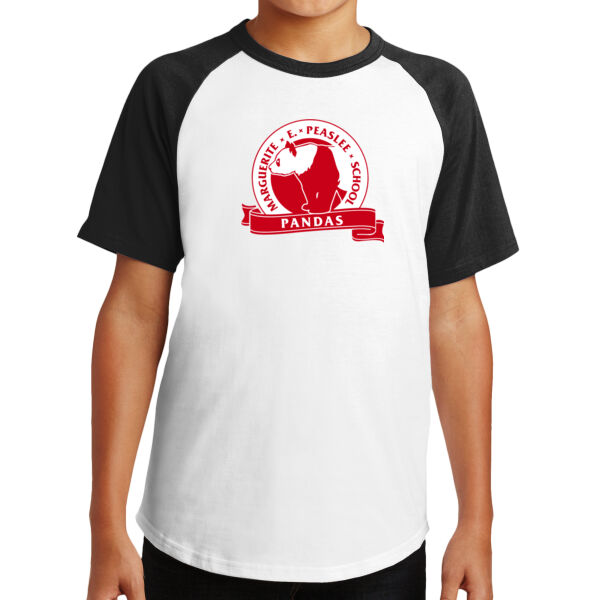 Peaslee - Youth Short Sleeve Colorblock Raglan Jersey Thumbnail
