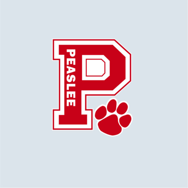 Peaslee 'P' - Car/Travel Mug Sticker Thumbnail