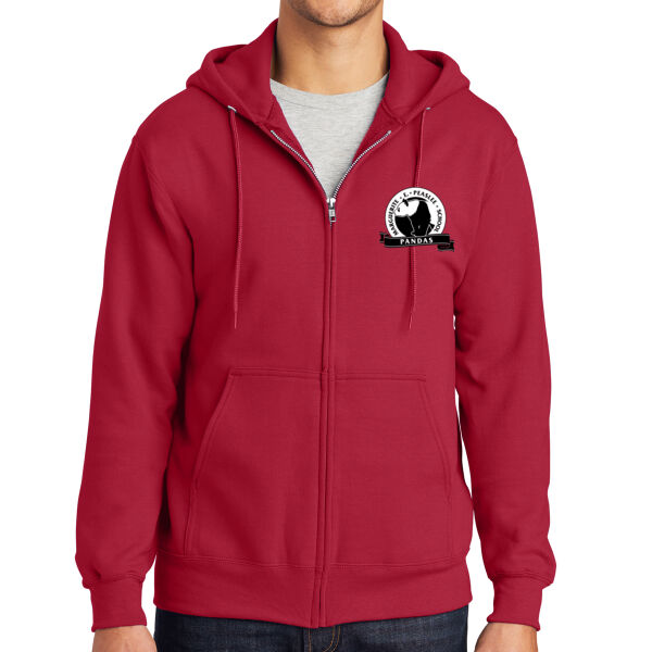 Peaslee - Essential Fleece Full Zip Hooded Sweatshirt Thumbnail